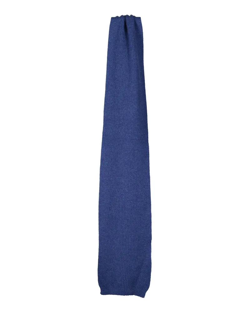 Zanieri Schal aus Kaschmir Blau