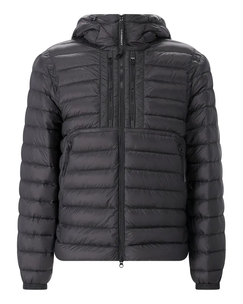 C.P. Company Steppjacke mit Daunen Schwarz