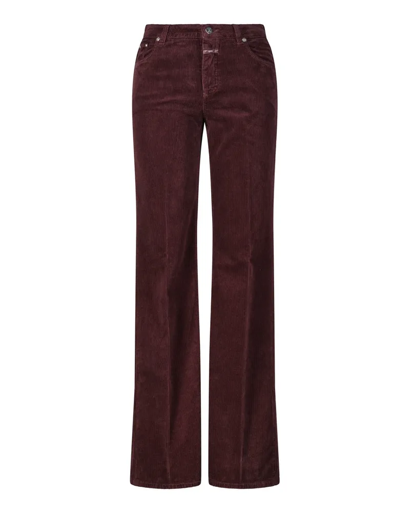 Closed Wide-Fit Cordhose Gillian Lila