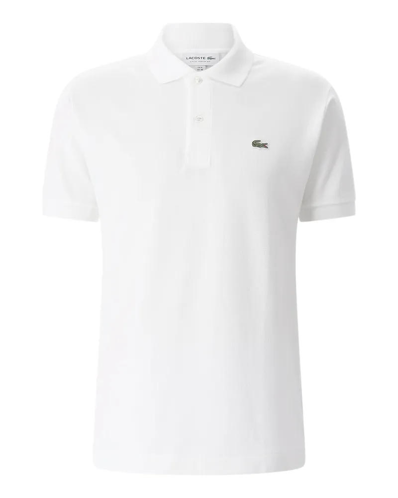 Lacoste Classic Fit Polo-Shirt Weiß