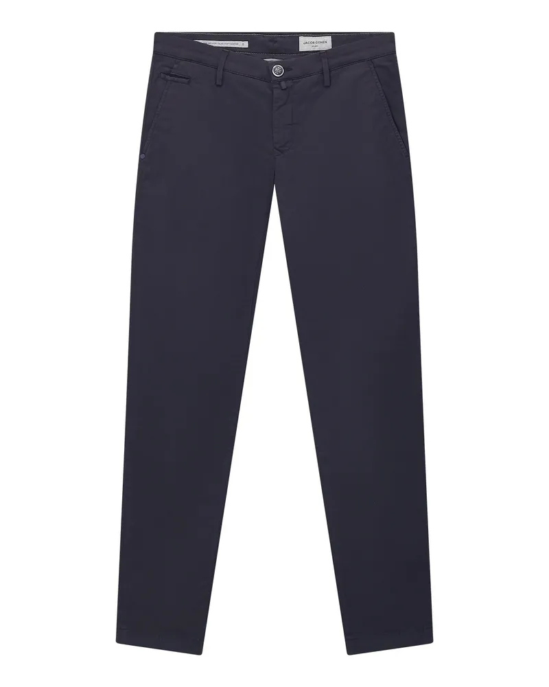 Jacob Cohën Slim-Fit Stoffhose Bobby Dunkelblau