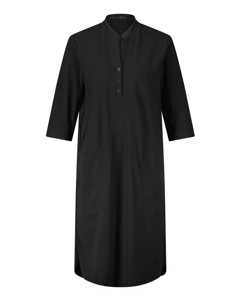 RAFFAELLO ROSSI  Midikleid Ambra mit 3/4-Ärmeln Schwarz