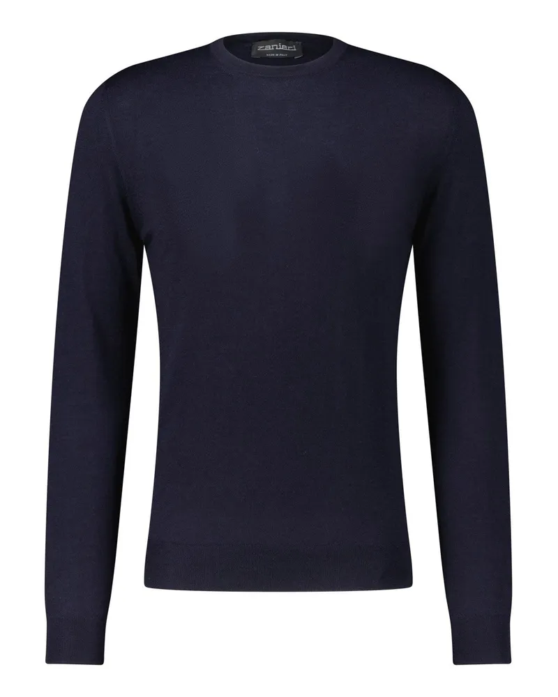 Zanieri Pullover aus Kaschmir Dunkelblau
