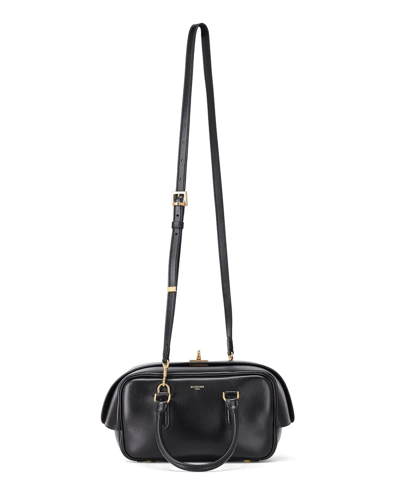 Balenciaga Tasche Le 7 Bowling Bag Schwarz