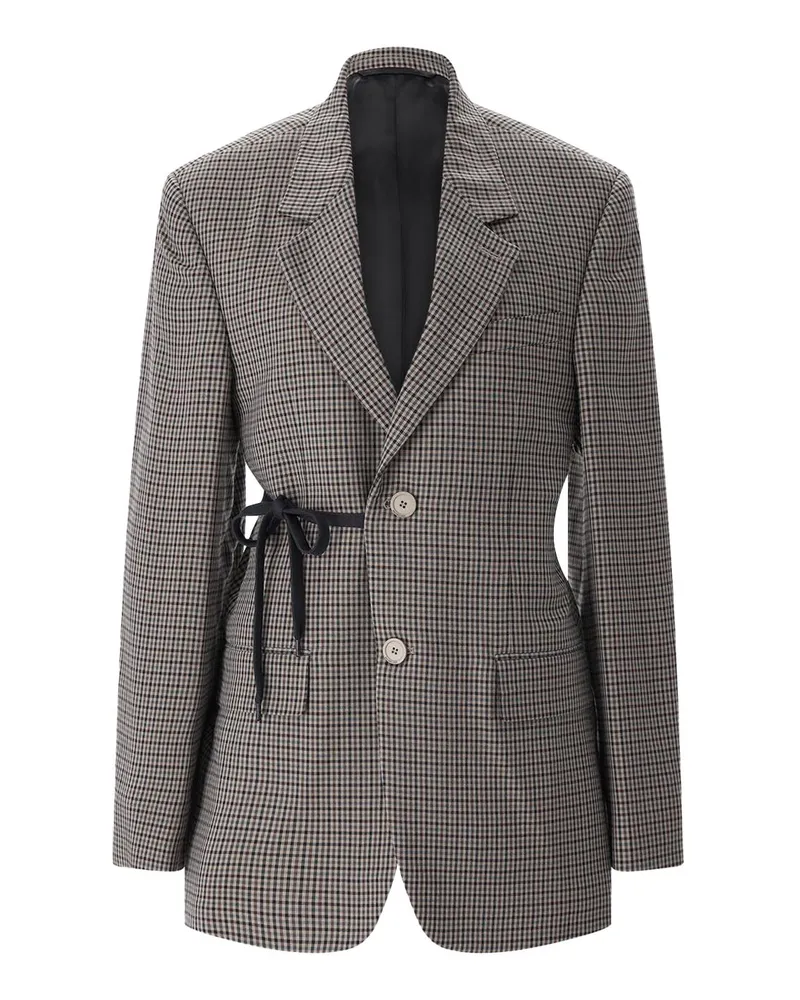 Balenciaga Karierter Blazer Multicolor