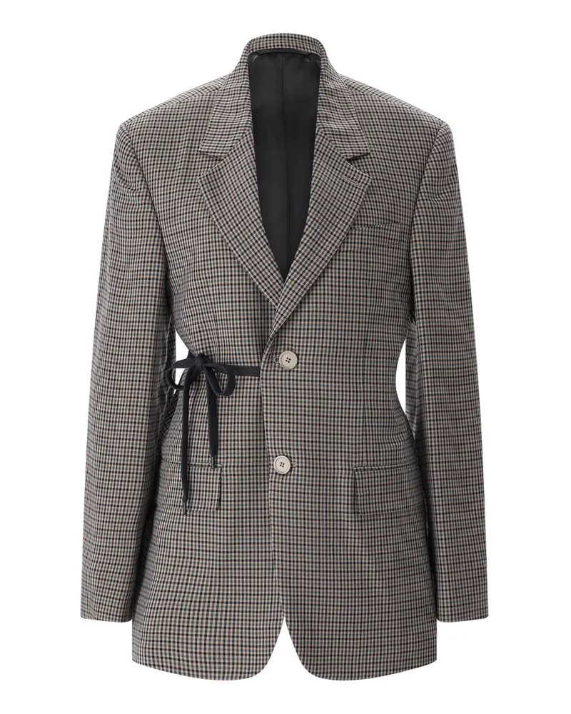 Balenciaga Karierter Blazer Multicolor