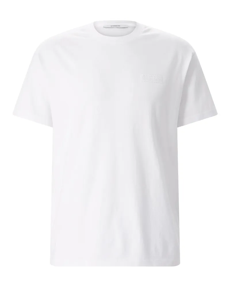 Givenchy T-Shirt mit Logo Weiß