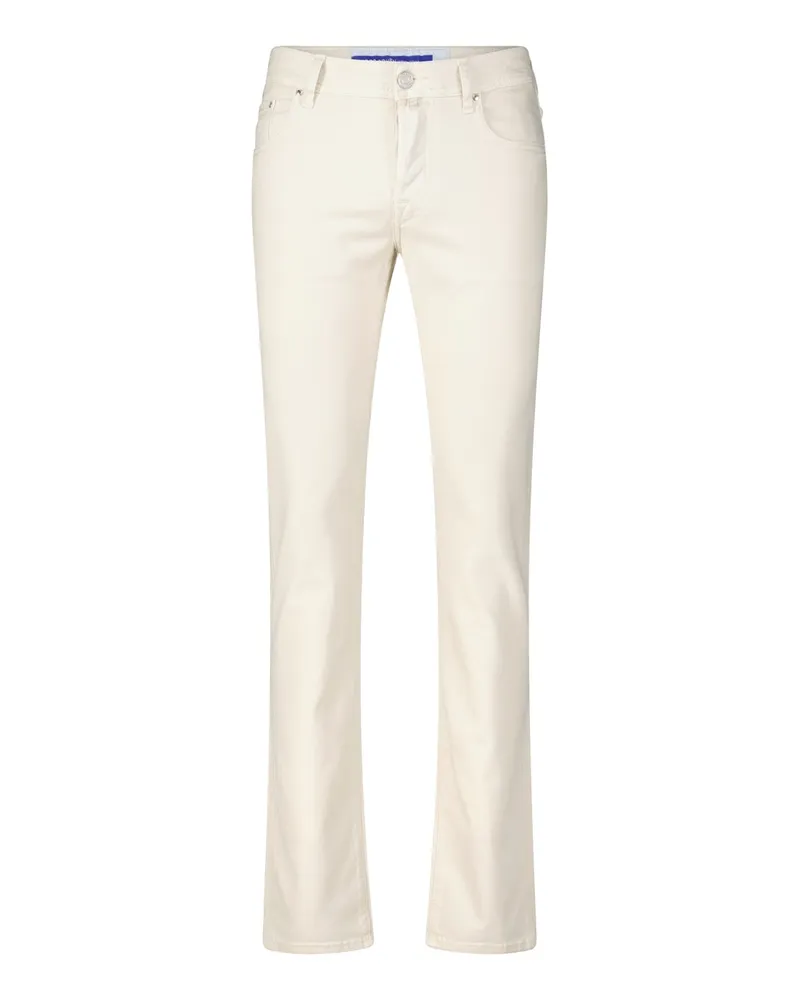Jacob Cohën Slim-Fit Jeans Bard Creme