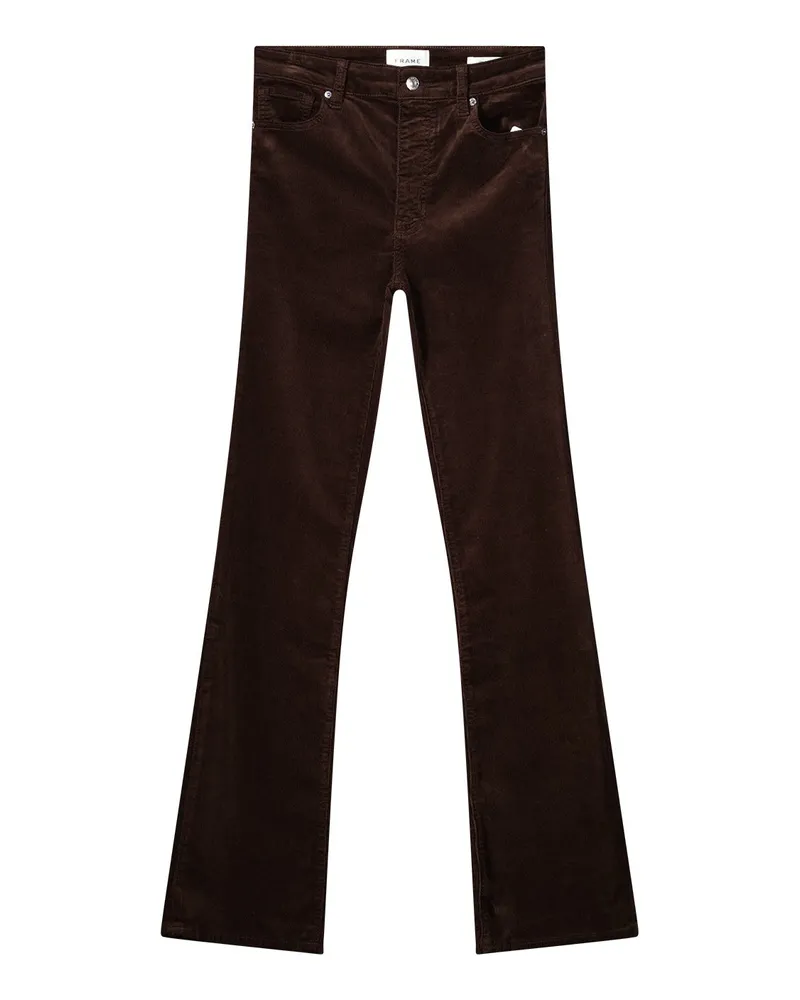 Frame Denim Bootcut Hose The Reboot Dunkelbraun
