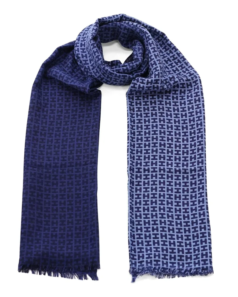 hemisphere Tuch aus Kaschmir & Seide Blau