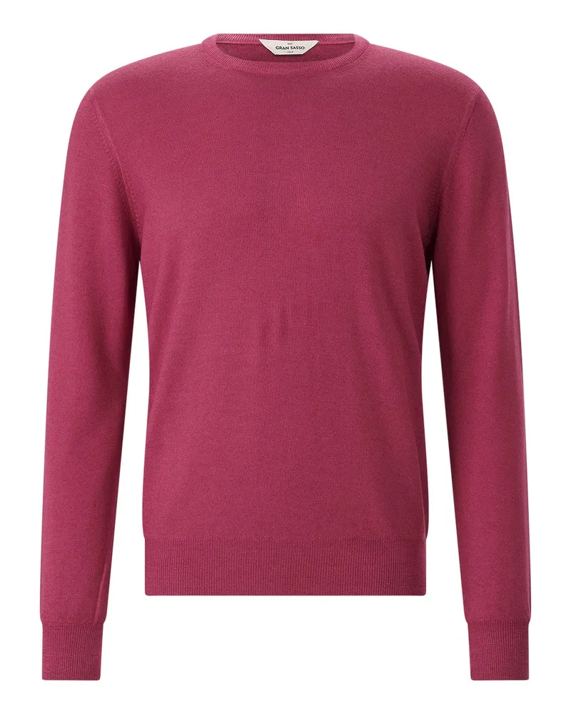 Gran Sasso Pullover mit Rundhalsausschnitt Rot