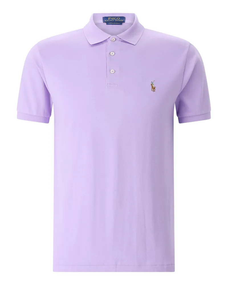 Ralph Lauren Custom Slim-Fit Poloshirt Lila