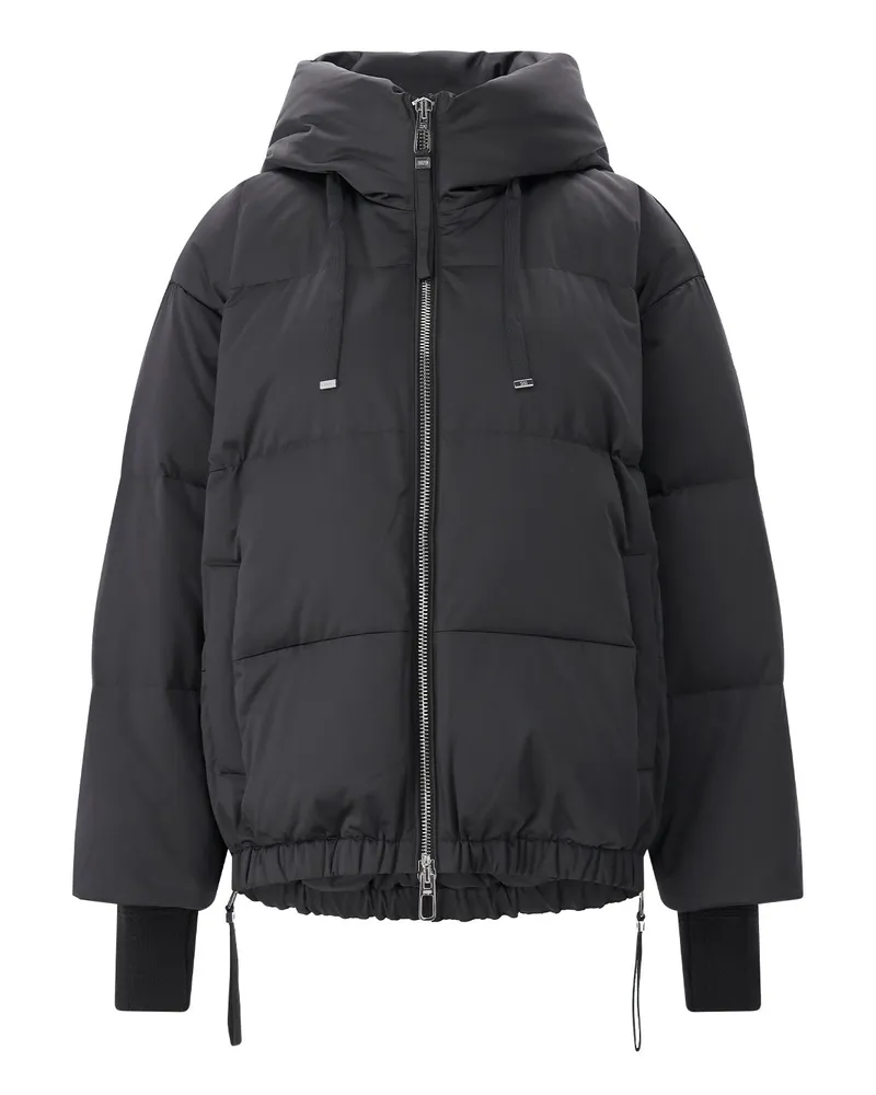 DUNO Steppjacke Heka M mit Daunen Schwarz