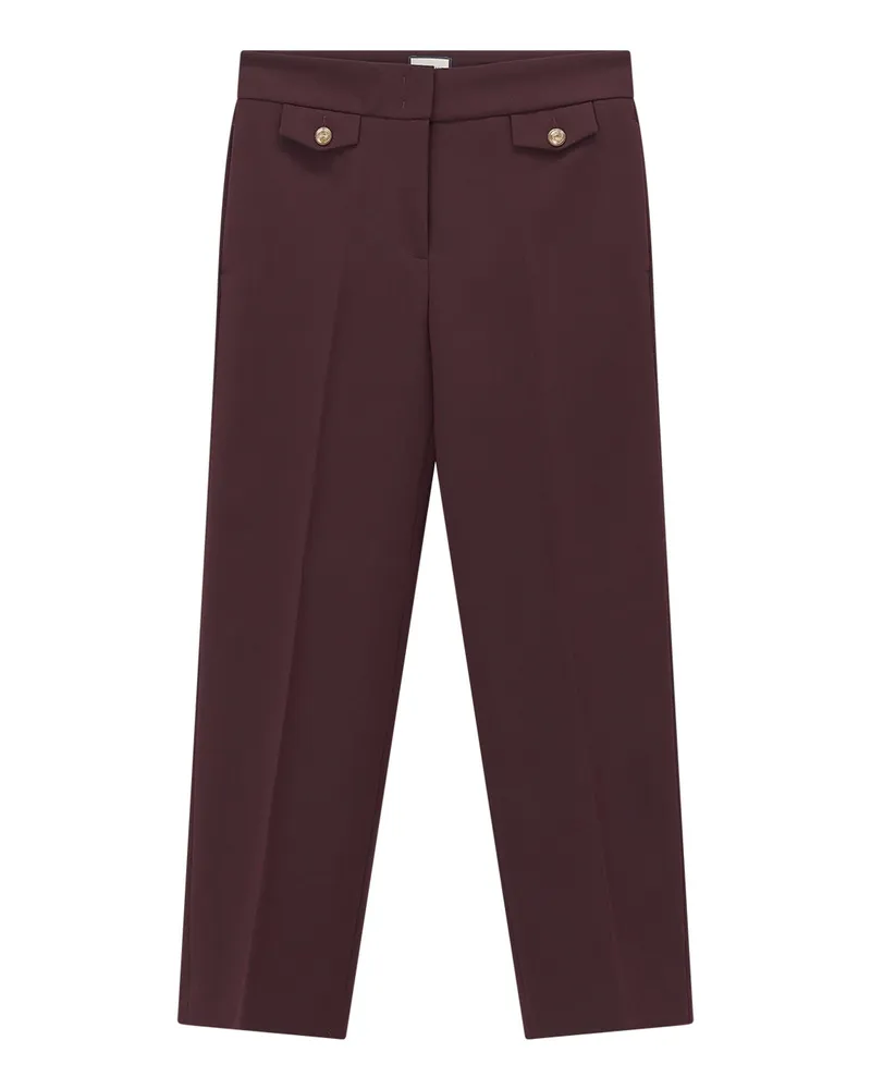 SEDUCTIVE  Stoffhose Alara Dunkelbraun