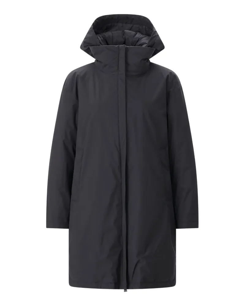 Herno Parka mit Daunen Schwarz
