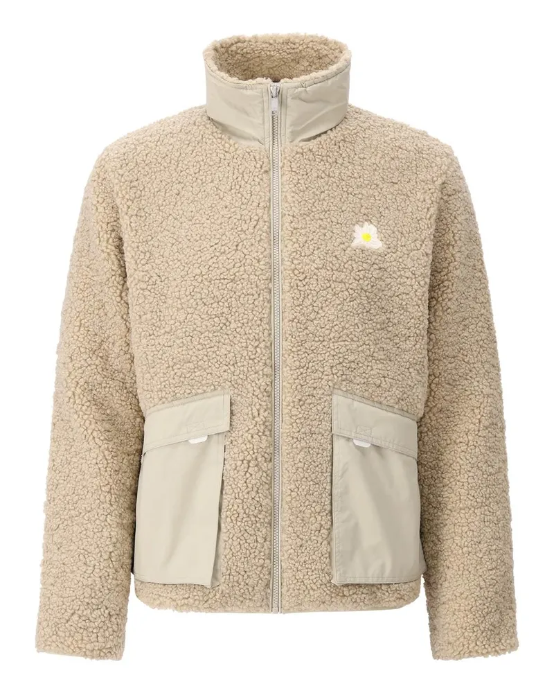 AUTRY Teddyfell Jacke Beige
