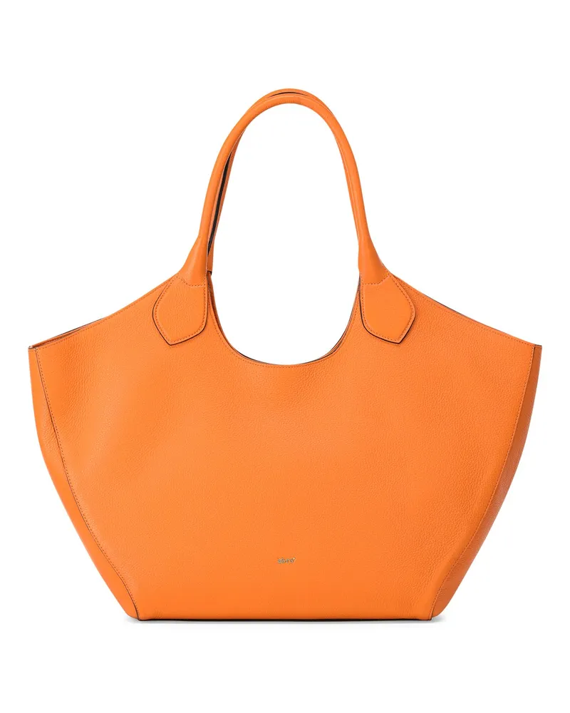 Abro Shopper Senta aus Leder Orange