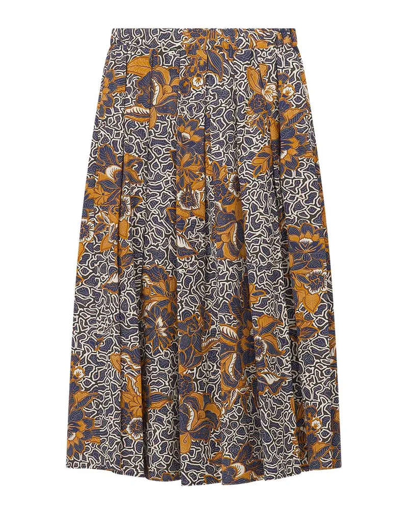 Max Mara Midirock Uomo mit Muster Multicolor