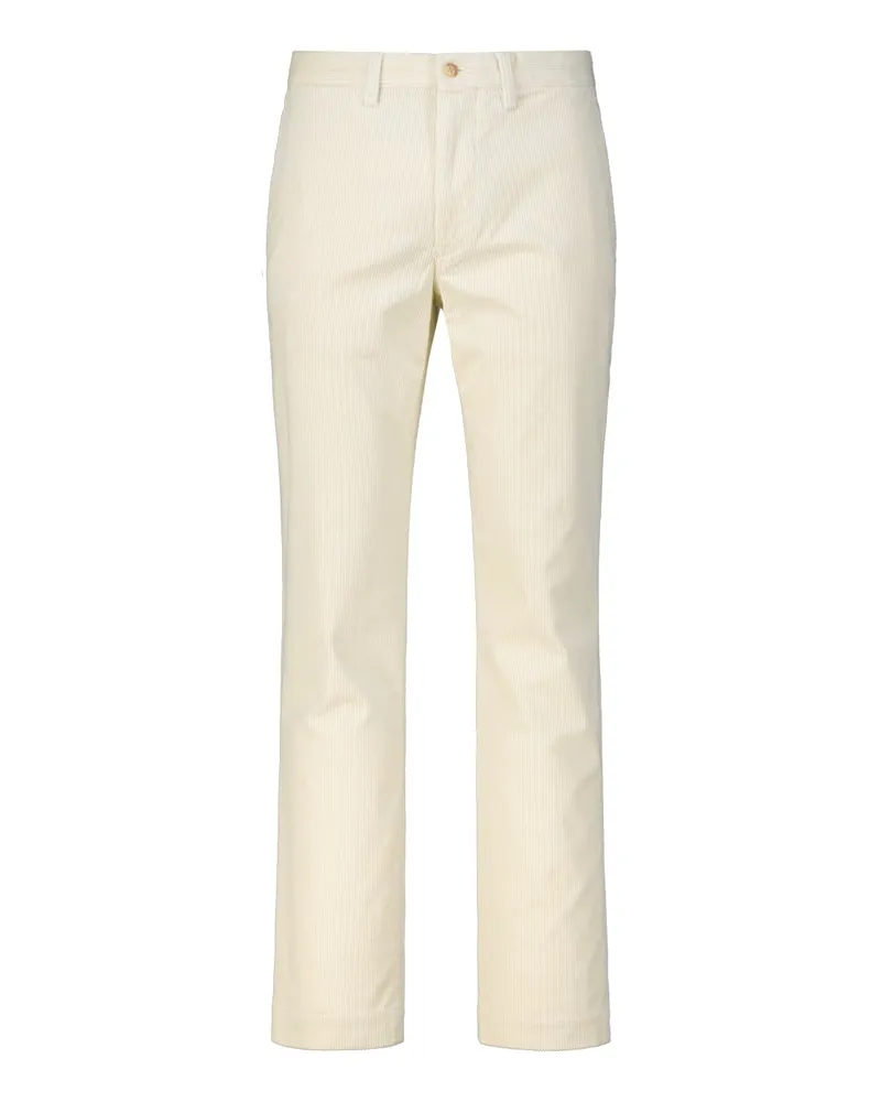 Ralph Lauren Straight-Fit Cordhose Creme