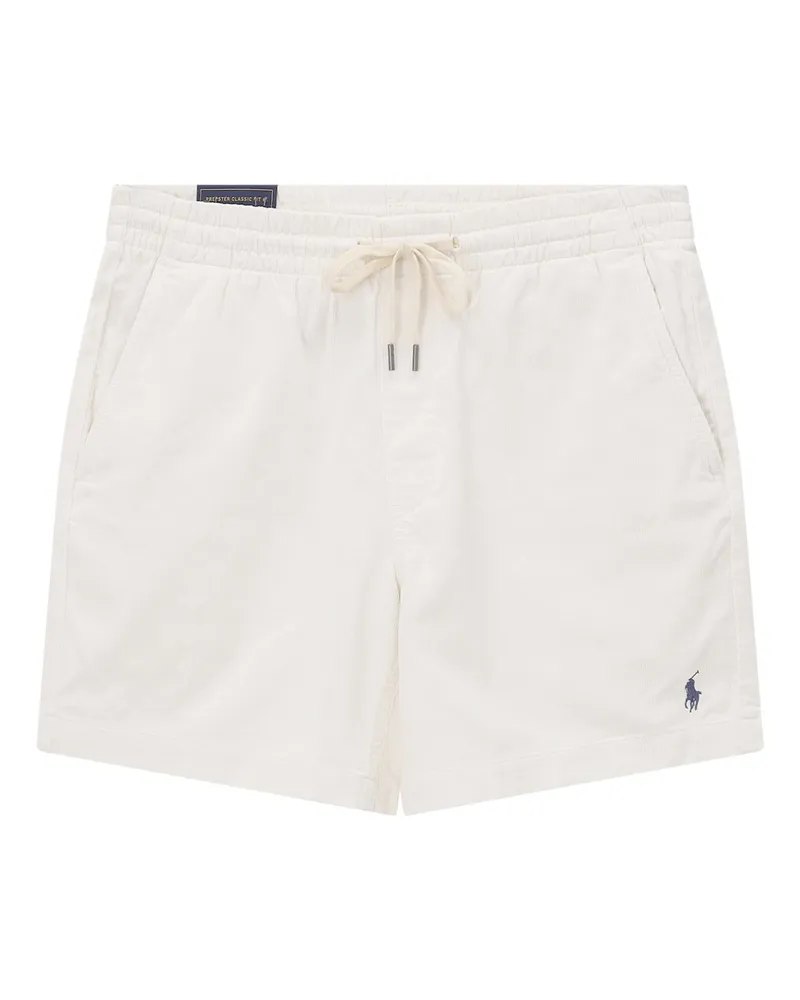 Ralph Lauren Shorts aus Cord Creme