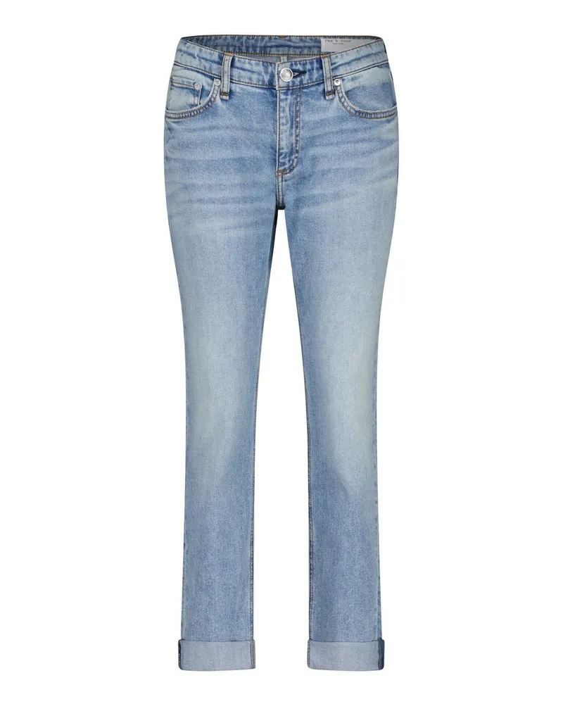 Rag & Bone Slim-Fit Jeans Hellblau