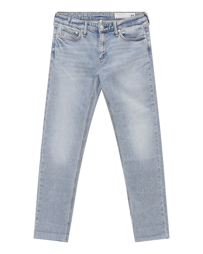 Rag & Bone Slim-Fit Boyfriend Jeans Hellblau
