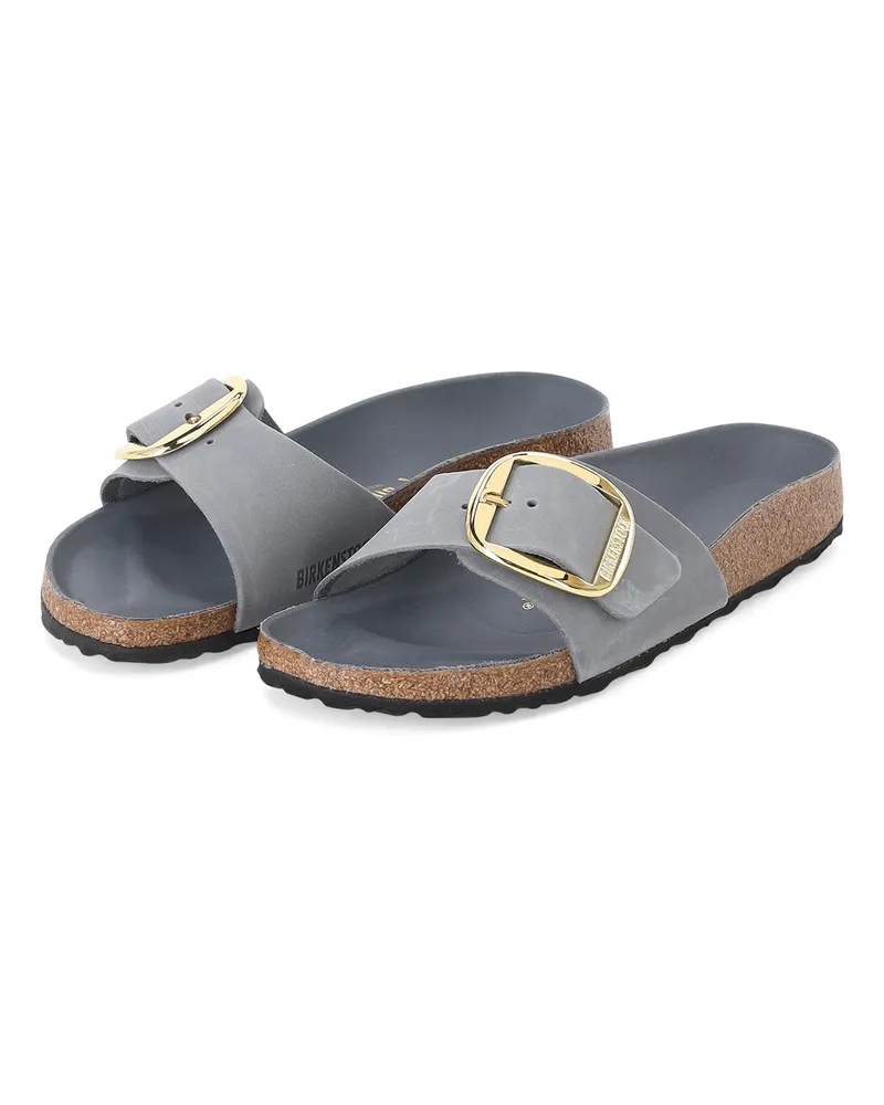Birkenstock Sandalen Madrid aus Leder Grau