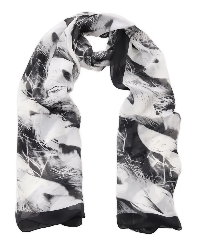 Givenchy Schal aus Seide Schwarz