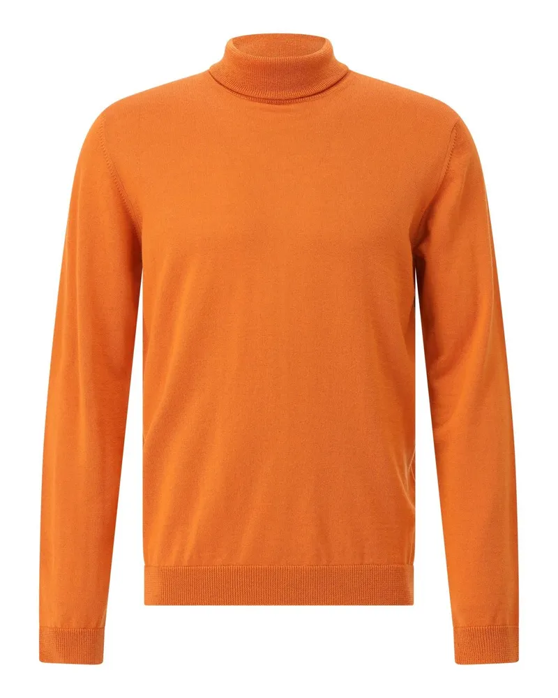 Roberto Collina Rollkragenpullover aus Wolle Orange
