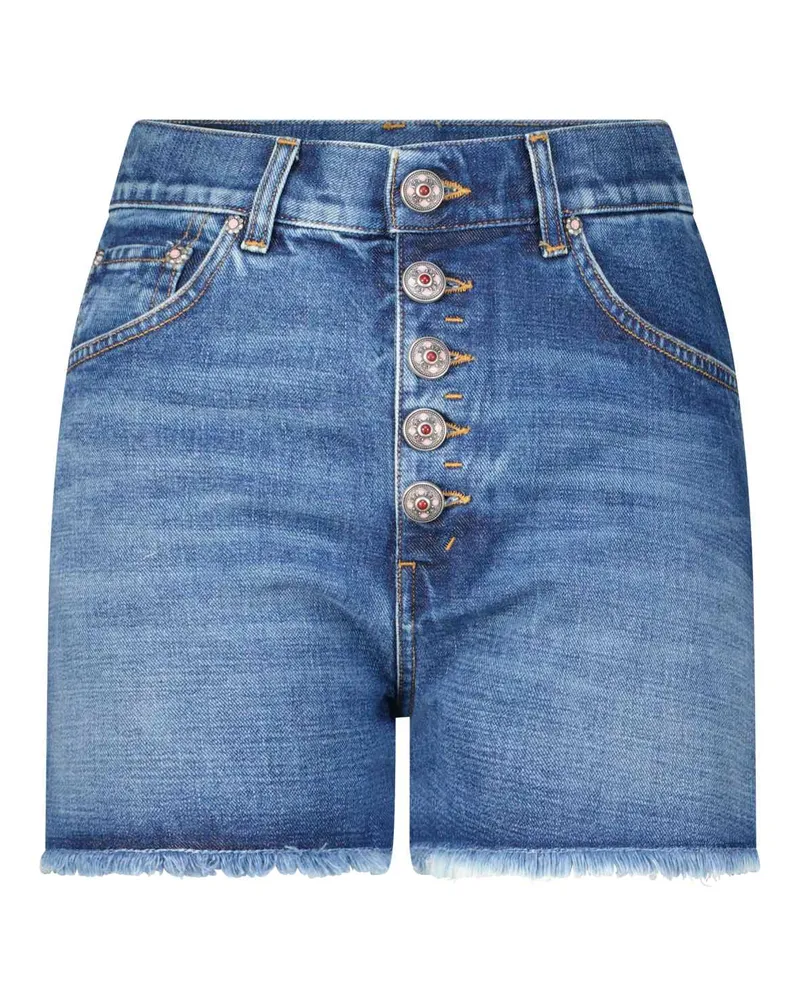 Dondup Jeansshorts Stella aus Baumwolle Blau