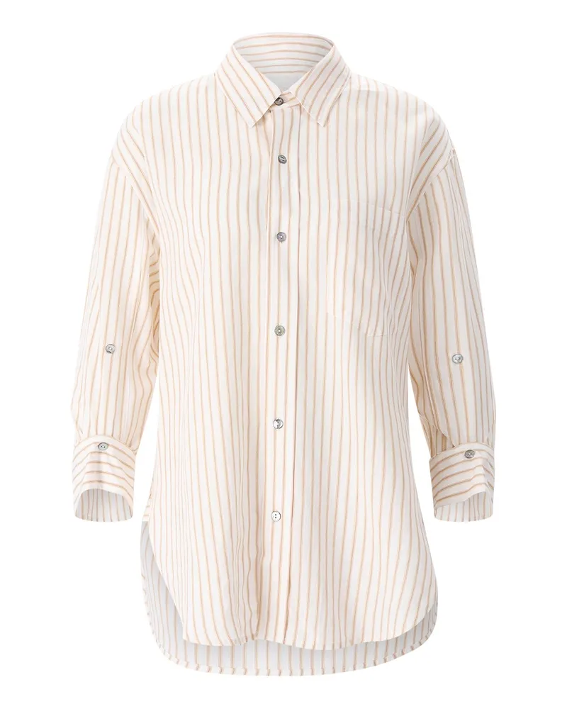 Citizens of humanity Gestreifte Hemdbluse Kayla Orange