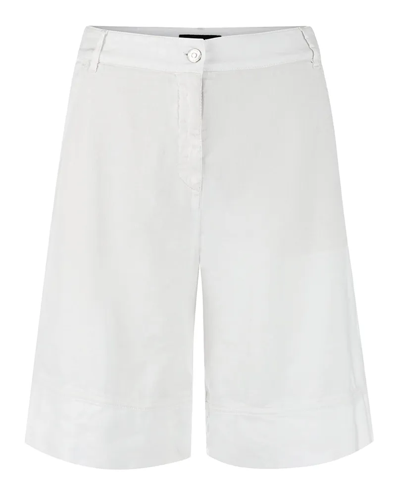 Marc Cain Shorts WAUKEE aus Leinenmix Weiß