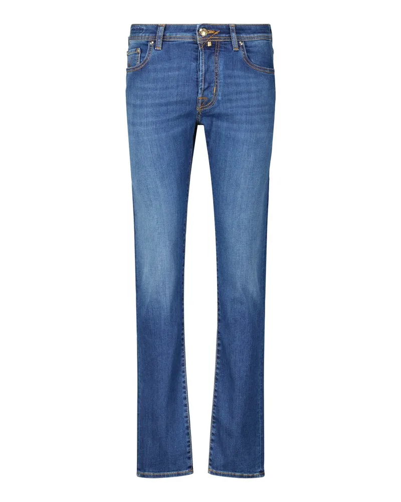Jacob Cohën Slim-Fit Jeans Bard Blau