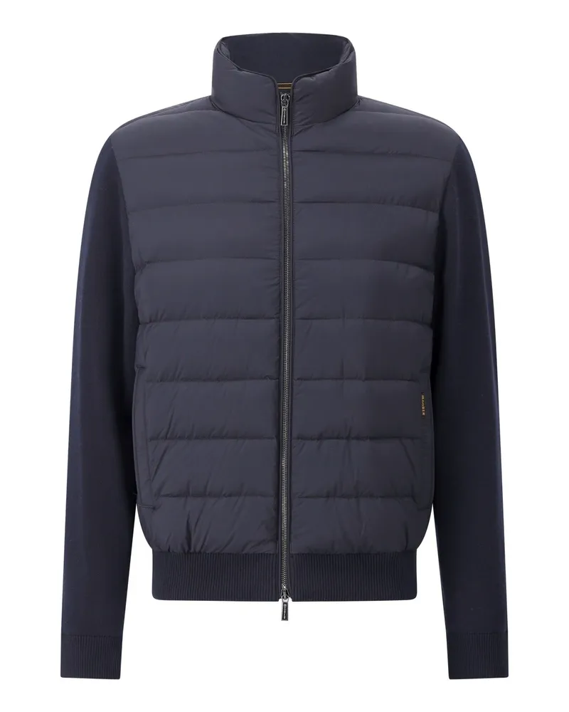 MOORER Bomberjacke Lanzi Dunkelblau