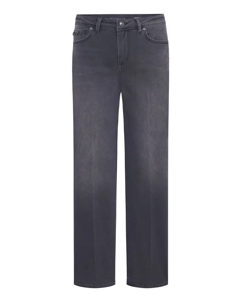 RAFFAELLO ROSSI  Straight-Leg Jeans Kira Dunkelgrau