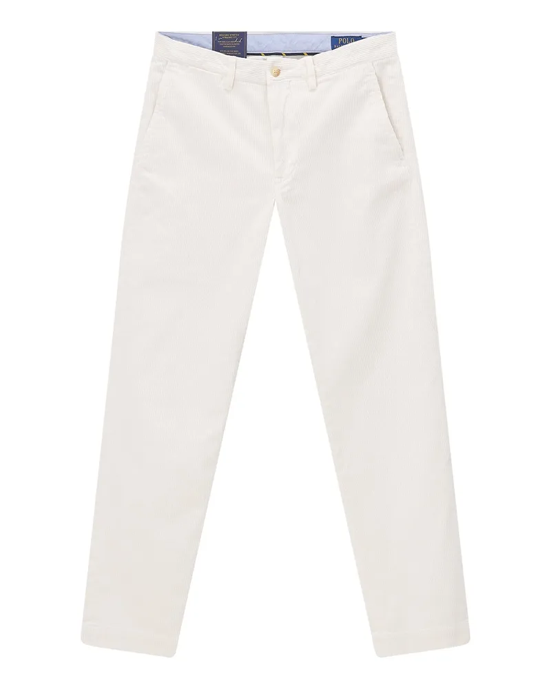 Ralph Lauren Straight-Fit Cordhose aus Baumwoll-Mix Weiß