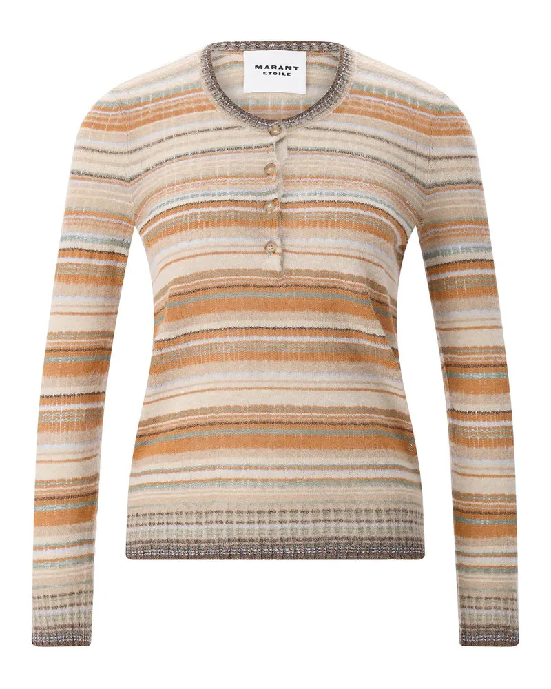 Isabel Marant Pullover Frederica mit Alpaka Beige