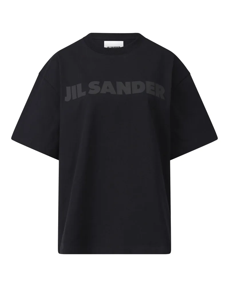 Jil Sander Oversized T-Shirt Schwarz