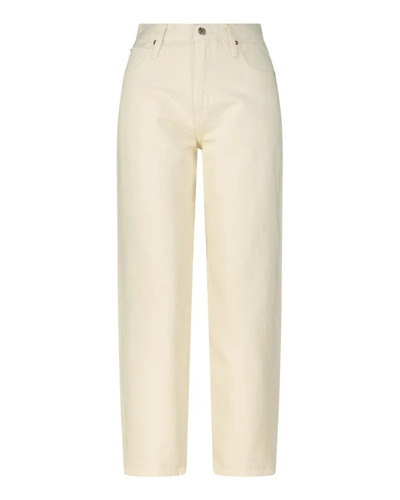 Frame Denim Tapered Jeans The Candle Gelb