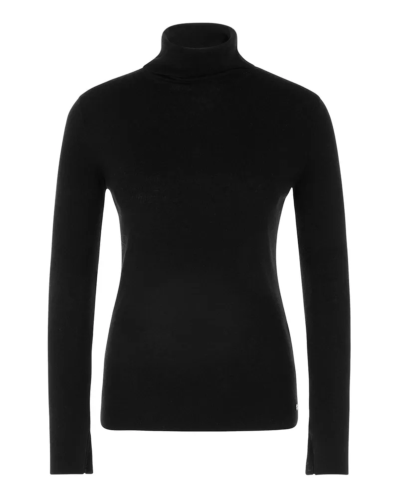 Marc Cain Pullover mit Rollkragen Schwarz
