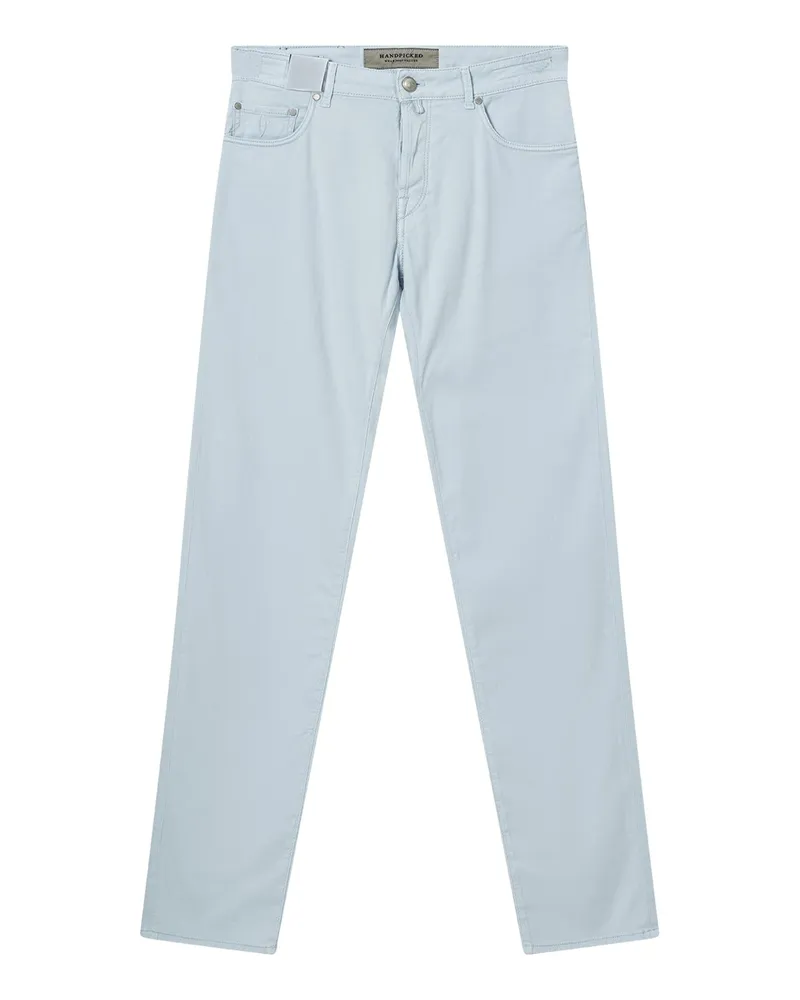 Hand Picked Slim-Fit Jeans Ravello Hellblau