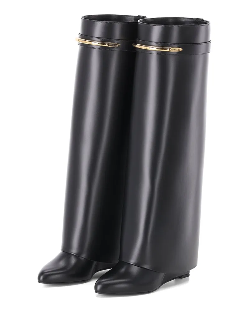 Givenchy Stiefel aus Kalbsleder Schwarz