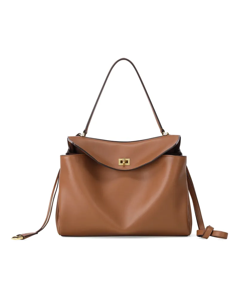 Balenciaga Handtasche aus Leder Braun