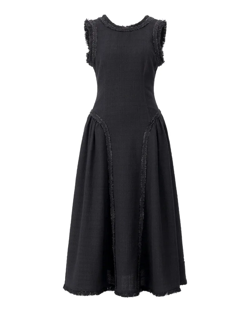 Self-Portrait Elegantes Maxikleid Schwarz
