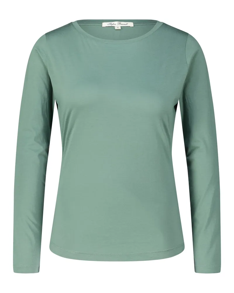 Stefan Brandt Langarmshirt Fanny Hellgrün
