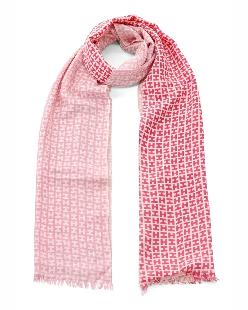 hemisphere Tuch aus Kaschmir & Seide Rosa