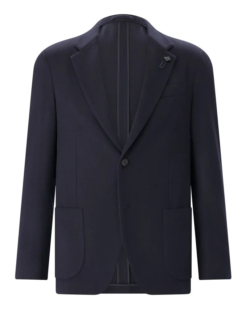 LARDINI Sakko Roma aus Kaschmir Navy