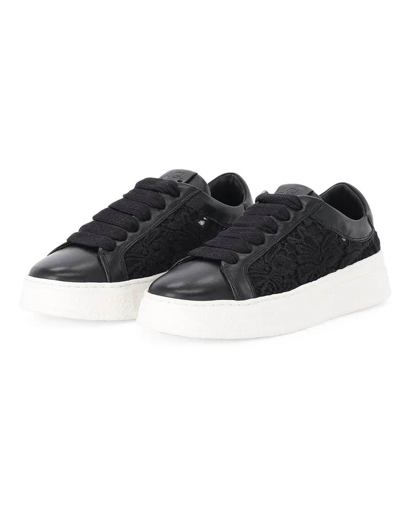 Attilio Giusti Leombruni Sneaker Guily Fabric Schwarz