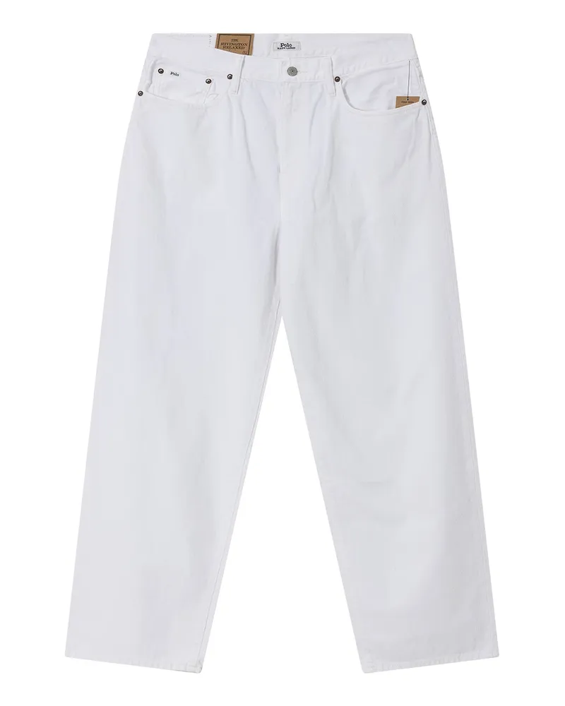 Ralph Lauren Relaxed-Fit Jeans Rivington Weiß