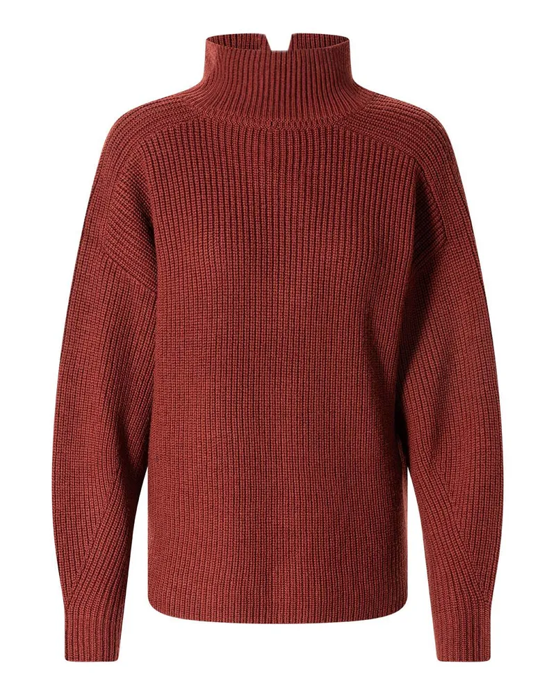 windsor. Pullover aus Schurwolle Dunkelrot